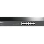 TP-Link TL-SG1016 network switch Unmanaged Gigabit Ethernet (10/100/1000) 1U Black