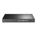 TP-Link TL-SG1218MPE Managed L2 Gigabit Ethernet (10/100/1000) Power over Ethernet (PoE) 1U Black