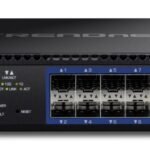 Trendnet TL2-F7120 network switch Managed 1U Black