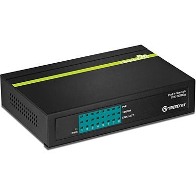 TPE-TG80G Trendnet TPE-TG80G network switch Unmanaged Power over Ethernet (PoE) Black - Image 1