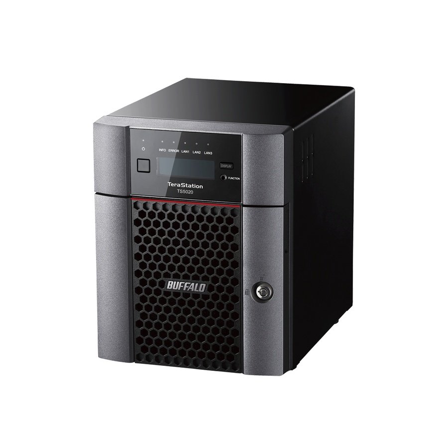 TS5420DN1604 Buffalo TeraStation TS5420DN1604 NAS/storage server Desktop Annapurna Labs AL524 8 GB DDR4 16 TB HDD Black - Image 1