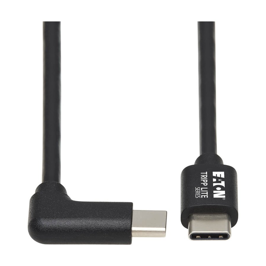 U040-01M-C-RA Tripp Lite U040-01M-C-RA USB cable USB 2.0 39.4" (1 m) USB C Black - Image 1