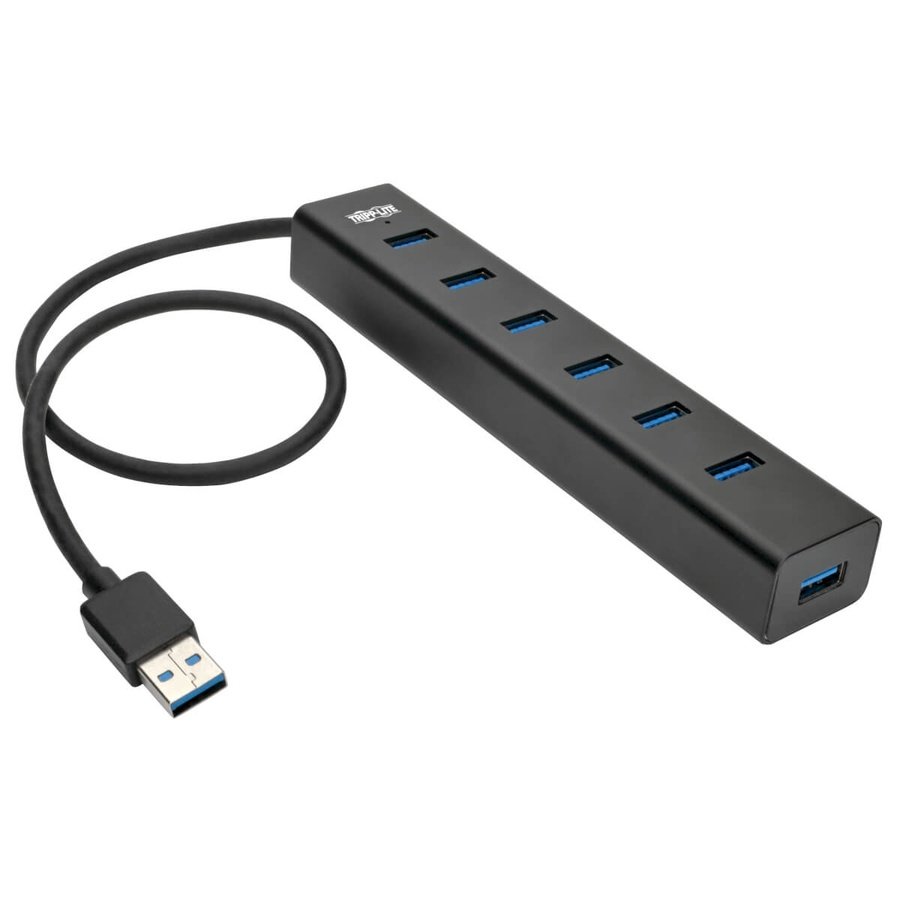 U360-007-AL Tripp Lite U360-007-AL interface hub USB 3.2 Gen 1 (3.1 Gen 1) Type-A 5000 Mbit/s - Image 1