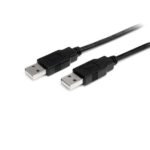 StarTech.com 1.0m USB 2.0 A-A USB cable 78.7" (2 m) USB A Black