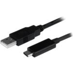 StarTech.com USB2AC1M USB cable USB 2.0 39.4" (1 m) USB A USB C Black