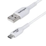 StarTech.com USB2AC3FWHE USB cable USB 2.0 35.4" (0.9 m) USB A USB C White