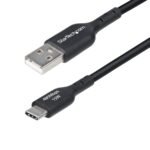 StarTech.com USB2AC6INCHBK USB cable USB 2.0 5.91" (0.15 m) USB A USB C Black