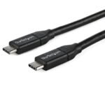 StarTech.com USB2C5C1M USB cable USB 2.0 39.4" (1 m) USB C Black