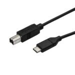 StarTech.com USB2CB3M USB cable USB 2.0 118.1" (3 m) USB C USB B Black