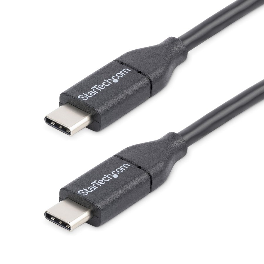 USB2CC3M StarTech.com USB2CC3M USB cable USB 2.0 118.1" (3 m) USB C Black - Image 1