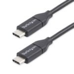 StarTech.com USB2CC50CM USB cable USB 2.0 19.7" (0.5 m) USB C Black