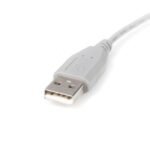 StarTech.com USB2HABM1 USB cable 11.8" (0.3 m) USB A Mini-USB B Gray