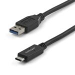 StarTech.com USB31AC1M USB cable USB 3.2 Gen 2 (3.1 Gen 2) 39.4" (1 m) USB A USB C Black