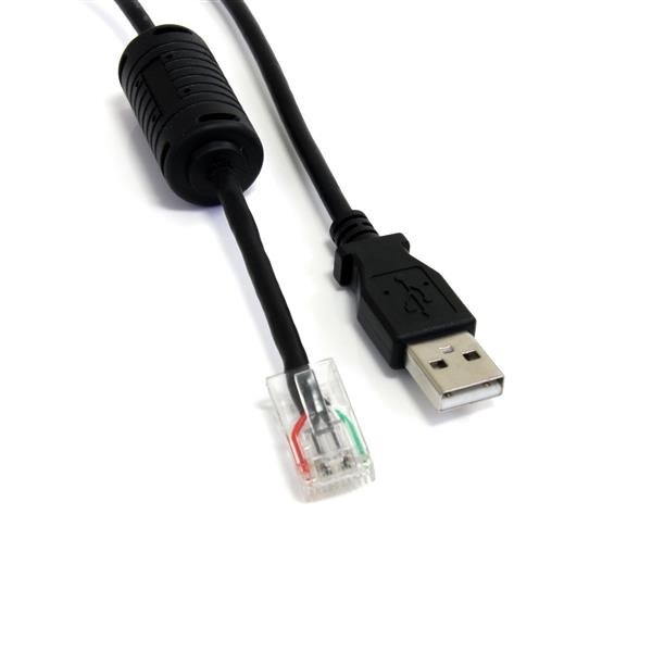 USBUPS06 StarTech.com USBUPS06 USB cable 72" (1.83 m) USB A Black - Image 1