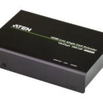 ATEN VE812R AV extender AV repeater Black