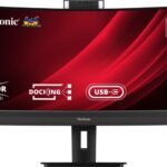 Viewsonic VG3457CV computer monitor 34" 3440 x 1440 pixels UltraWide Quad HD LED Black