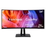 Viewsonic VP3456A computer monitor 34" 3440 x 1440 pixels UltraWide Quad HD LED Black