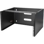 StarTech.com WALLMOUNT6 rack cabinet 6U Wall mounted rack Black