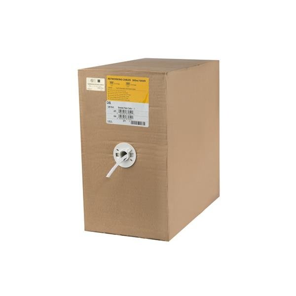 WIRC6PATWHRL StarTech.com WIRC6PATWHRL networking cable White 12003.9" (304.9 m) Cat6 U/UTP (UTP) - Image 1