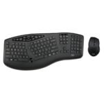 Adesso WKB-1600CB keyboard Mouse included Universal RF Wireless QWERTY US English Black
