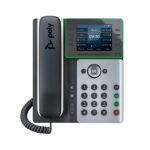 HP HP POLY EDGE E350 IP PHONE AND POE-ENABLED WITH POWER SUPPLY-US