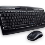 Logitech 920-002836 keyboard Mouse included Office RF Wireless English Black