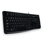 Logitech 920-002851 keyboard USB QWERTY French Black