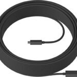 Logitech 939-001799 USB cable USB 3.2 Gen 2 (3.1 Gen 2) 393.7" (10 m) USB A USB C Graphite