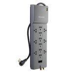 Belkin 12-Outlet Surge Suppressor Black 12 AC outlet(s) 125 V