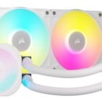 Corsair iCUE LINK TITAN RX RGB Processor All-in-one liquid cooler 4.72" (12 cm) White 1 pc(s)
