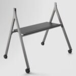 Neat NEATBOARD-FLOORSTAND interactive whiteboard accessory Stand Black, Silver