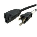 StarTech.com PAC101146 power cable Black 70.9" (1.8 m) NEMA 5-15P NEMA 5-15R