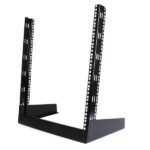 StarTech.com RK12OD rack cabinet 12U Freestanding rack Black