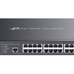 TP-Link Omada SG3428XMPP network switch Managed L2+ Gigabit Ethernet (10/100/1000) Power over Ethernet (PoE) 1U Black