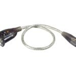 ATEN UC232A serial cable Transparent 13.8" (0.35 m) USB Type-A DB-9