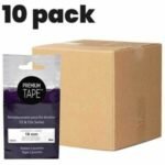 NU-TONE BROTHER TZE-241 BLACK/WHITE 18MM COMPATIBLE