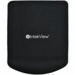 NU-TONE INTEKVIEW RECTANGLE GEL WRIST MOUSE PAD BLACK 180G