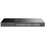 TP-Link Omada SL2428P network switch Managed L2 Fast Ethernet (10/100) Power over Ethernet (PoE) 1U Black