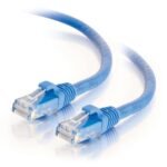 C2G 5ft Cat6 550MHz Snagless Patch Cable Blue networking cable 59.1" (1.5 m)