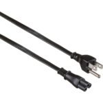 ASUS AC06C05US AC Power Cord - 90ABACCA-MBHJ10 - 2 ft, IEC C5 Female Connector, NEMA 5-15P Male Connector