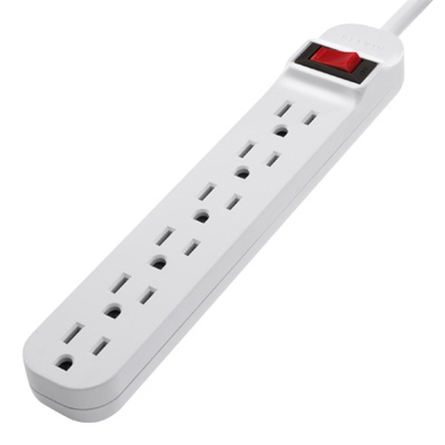 F9P609-03 Belkin F9P609-03 surge protector White 6 AC outlet(s) 35.4" (0.9 m) - Image 1
