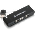 iogear GUH285W6 interface hub 480 Mbit/s Black