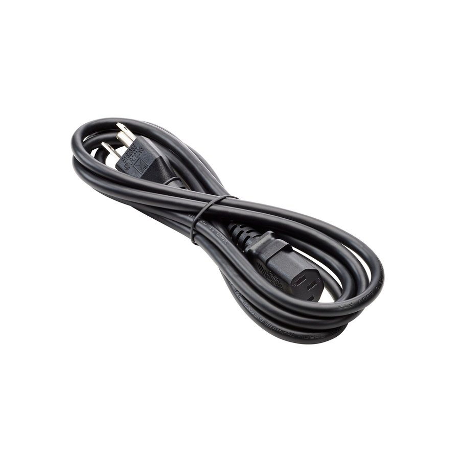 JW124A HPE Aruba Networking PC-AC-NA 125V/10A 1.8m C13 to NEMA 5-15P (NA) AC Power Cord - Image 1