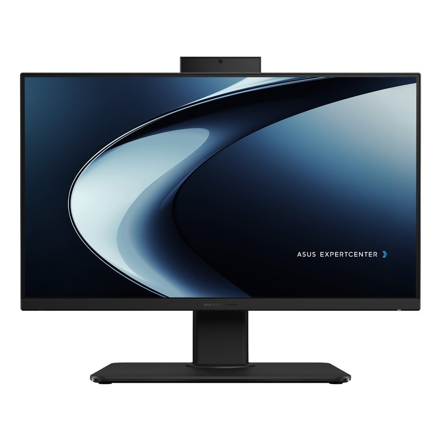 P440VAT-C53P-CB ASUS ExpertCenter P400 AiO, Intel Core i5-13420H 2.1 GHz, DDR5 16GB ( 16GB DDR5 SO-DIMM ), 1TB PCIE G4 SSD, 23.8in//FHD (1920 x 1080) 16:9 Touch Screen, Intel UHD Graphics, 1080p FHD camera, Wi-Fi 6(802.11ax) (Dual band) 2 2, Bluetooth 5.4 , Wired black keyboard (USB)//Wired optical mouse (USB), Windows 11 Pro, Black, 3YR Domestic/1-way FREE shipping - Image 1
