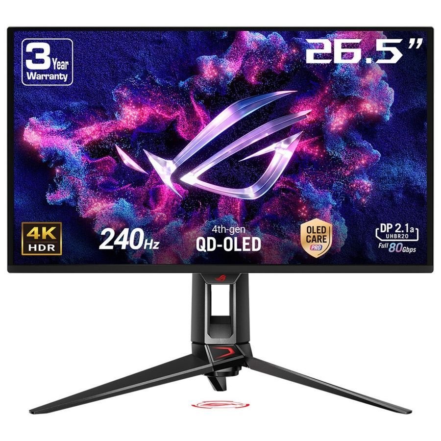 PG27UCDM ASUS PG27UCDM 26.5IN 3840 x 2160 4K QD-OLED 0.03MS - Image 1