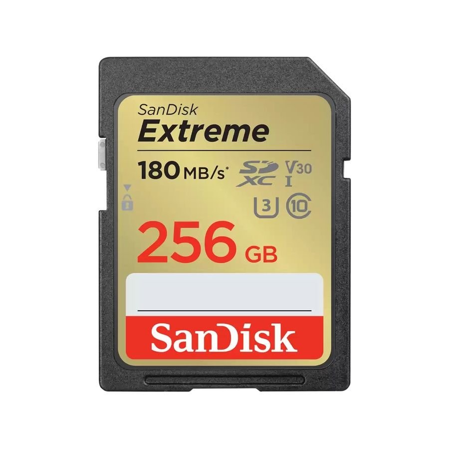 SDSDXVV-256G-GNCIN SANDISK TECHNOLOGY INC Extreme 256GB SDXC UHS-I - Image 1