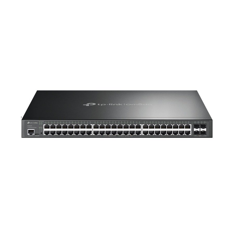 SG3452XP TP-Link Omada SG3452XP network switch Managed L2+ Gigabit Ethernet (10/100/1000) Power over Ethernet (PoE) 1U Black - Image 1