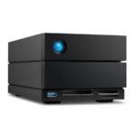 LaCie 2BIG DOCK disk array 16 TB Desktop Black